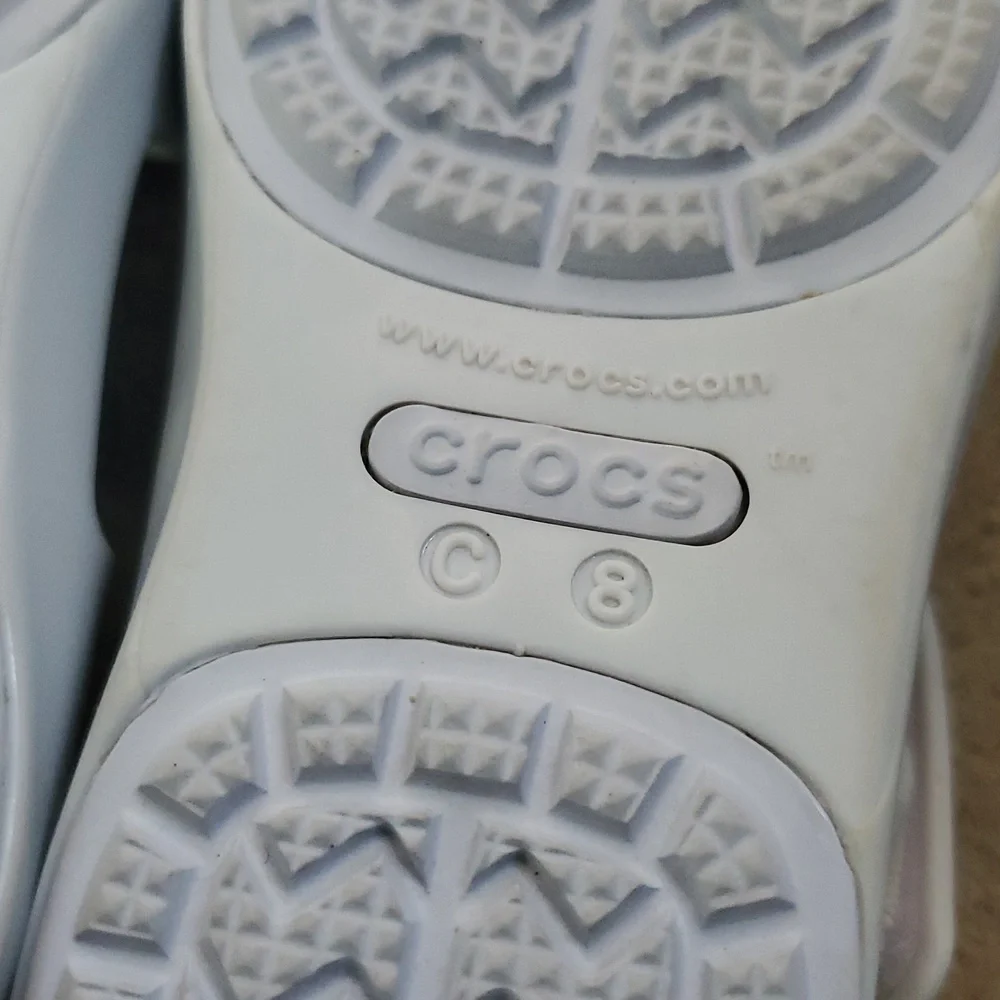 Crocs Isabella Sandals Rainbow Cloud Beach Water Toddler 8